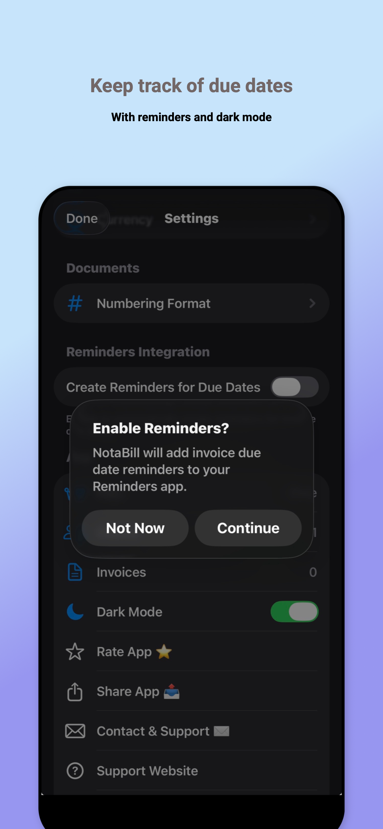 NotaBill screenshot 7